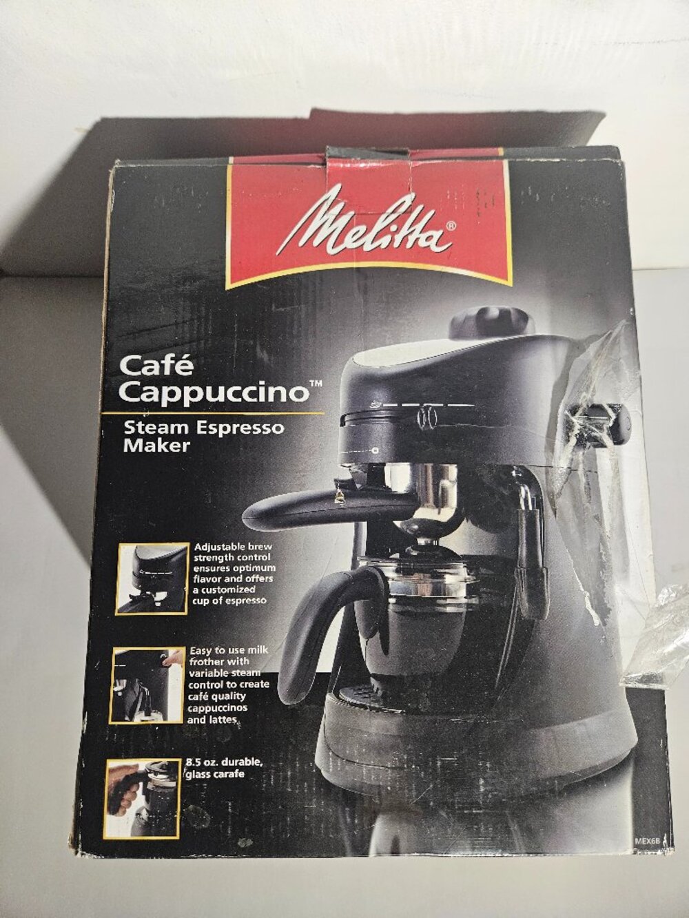 Melitta Steam Espresso Maker – NEW